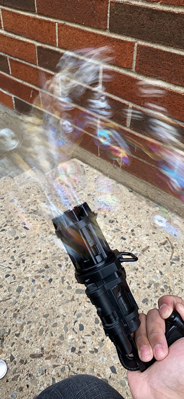 Gatling Bubble Machine Gun photo review