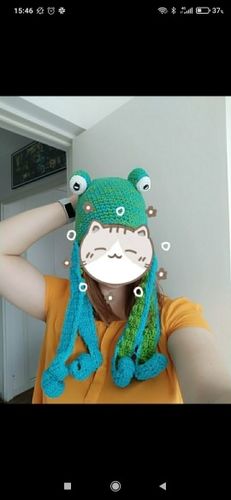 Christmas Crochet Octopus Hat photo review