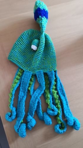 Christmas Crochet Octopus Hat photo review