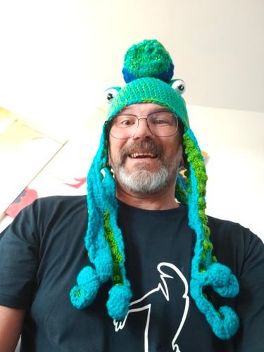 Christmas Crochet Octopus Hat photo review