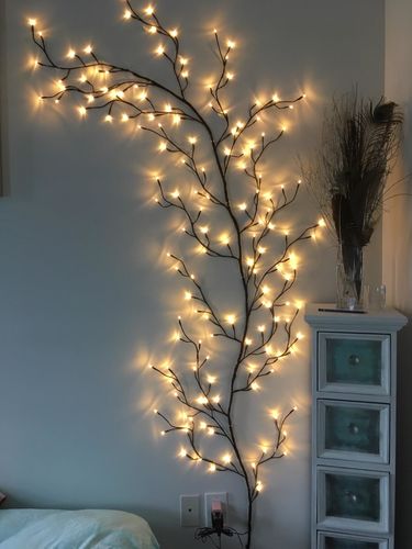 Christmas Willow Tree Vine Lights photo review