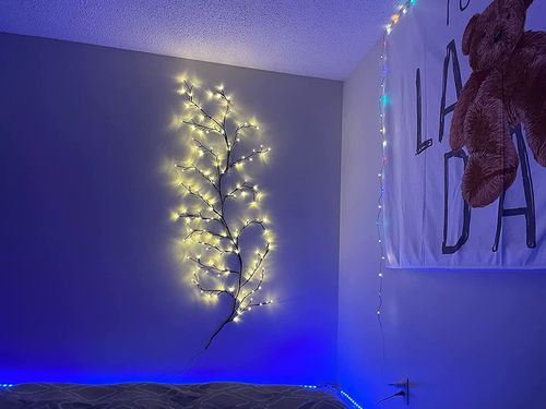 Christmas Willow Tree Vine Lights photo review