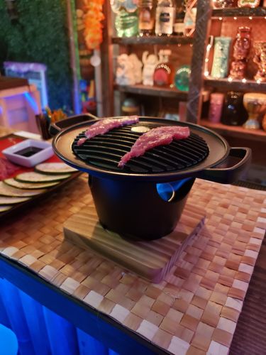 Creative Japanese Style Mini Barbecue Grill For One Person photo review