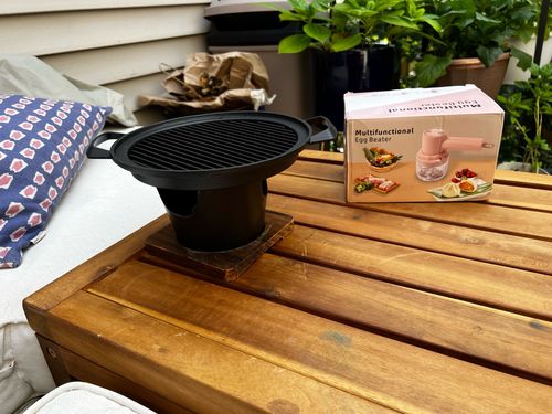 Creative Japanese Style Mini Barbecue Grill For One Person photo review