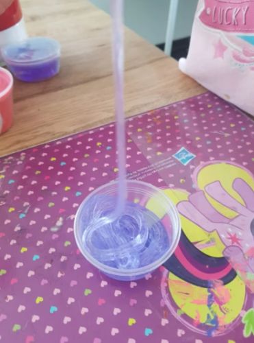 Crystal Clear Slime Toy photo review