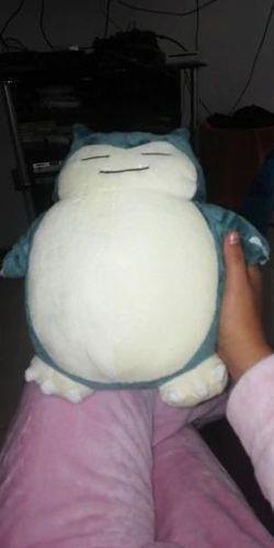 Snorlax Anime Plush Toy photo review