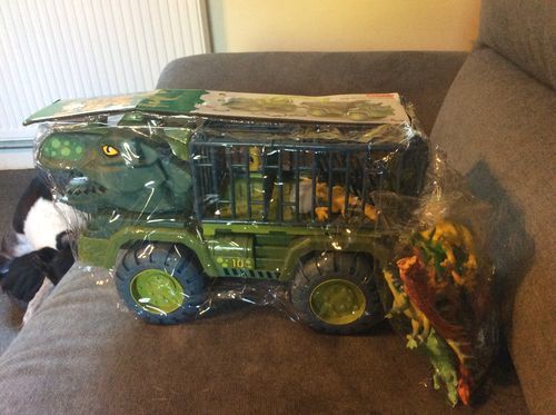 Dinosaur Truck Toy: Kids Dinosaur Trucks Boys Gift photo review