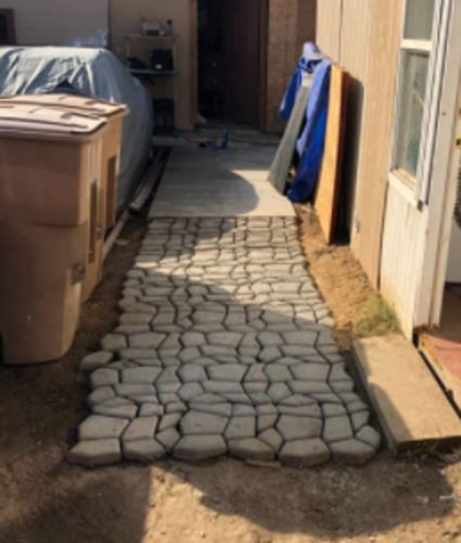 Outdoor Concrete Paving Mold photo review