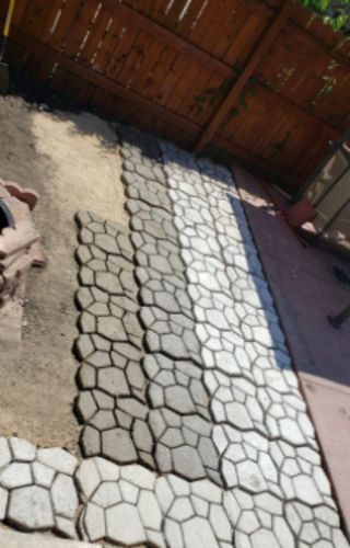 Outdoor Concrete Paving Mold photo review