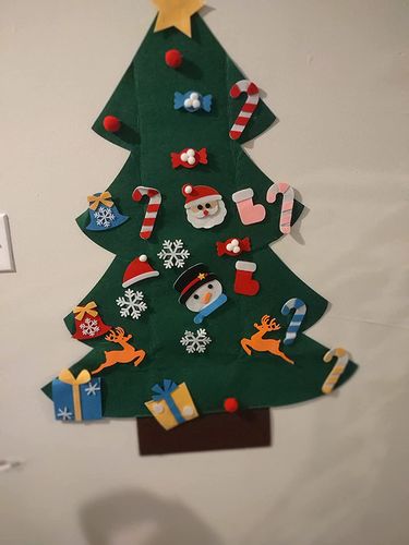 Diy Felt Christmas Tree Set photo review