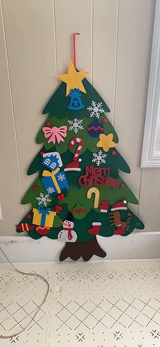 Diy Felt Christmas Tree Set photo review