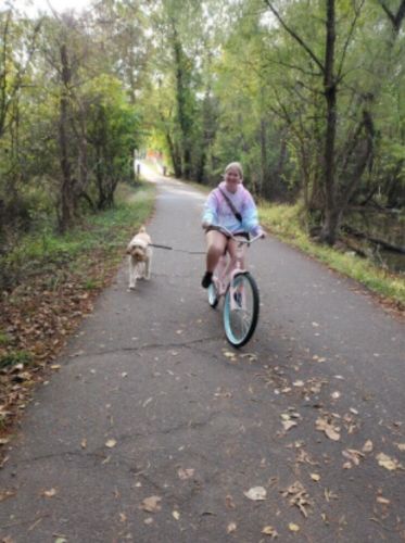 Dog Leash For Bike Riding photo review