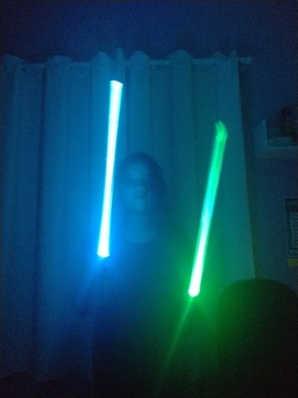 Dual Sided Light Saber Sword photo review