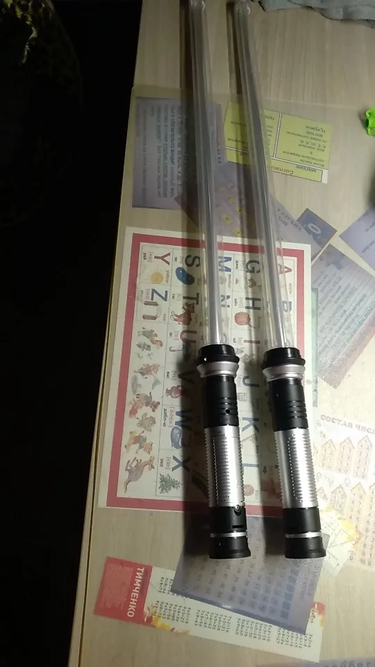 Dual Sided Light Saber Sword photo review