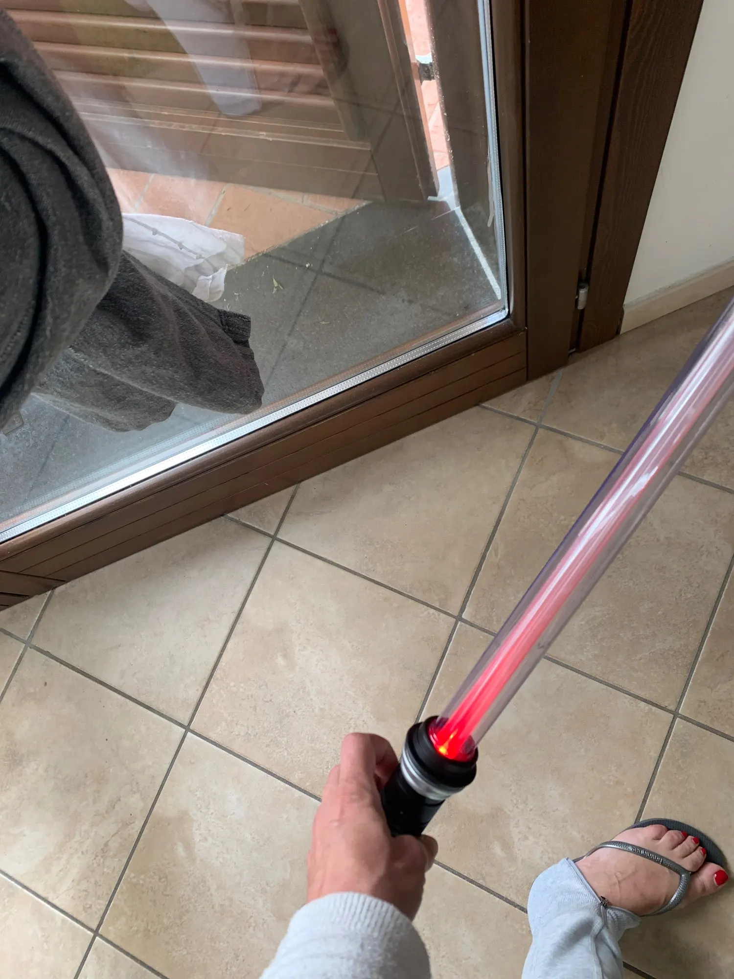 Dual Sided Light Saber Sword photo review