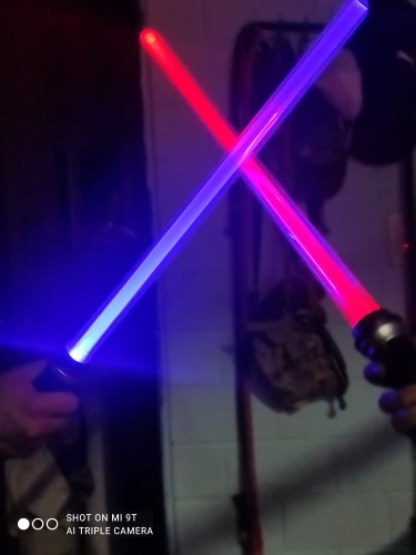 Dual Sided Light Saber Sword photo review