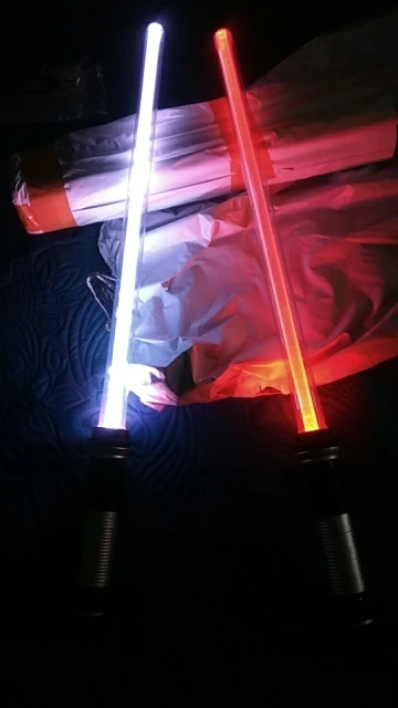 Dual Sided Light Saber Sword photo review