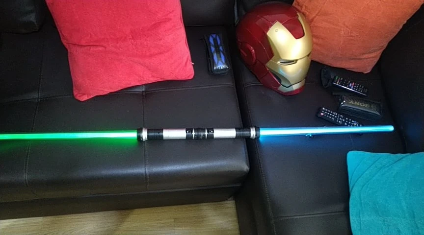 Dual Sided Light Saber Sword photo review