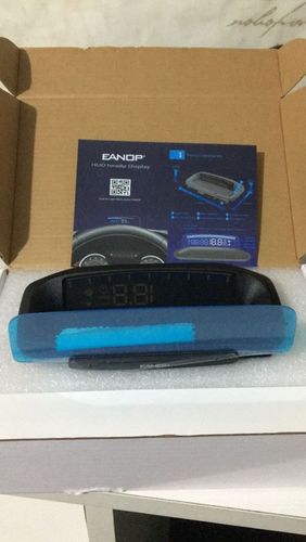 Eanop Hud Mirror 04 Car Head Up Display Obd2 Windshield Speed Projector Security Alarm Water photo review