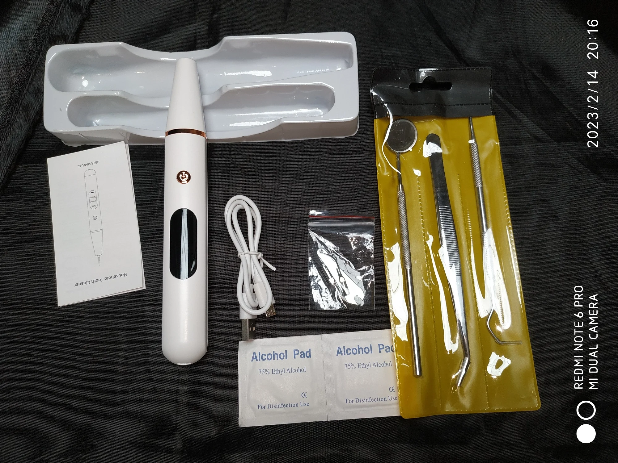 Easy Home Ultrasonic Calculus Remover Dental Scaler photo review