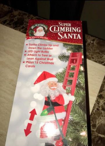 Electric Climbing Santa photo review