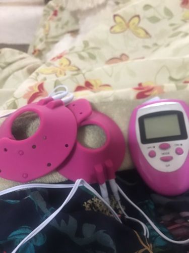 Electronic Breast Enhancer Growth Muscle Stimulator photo review