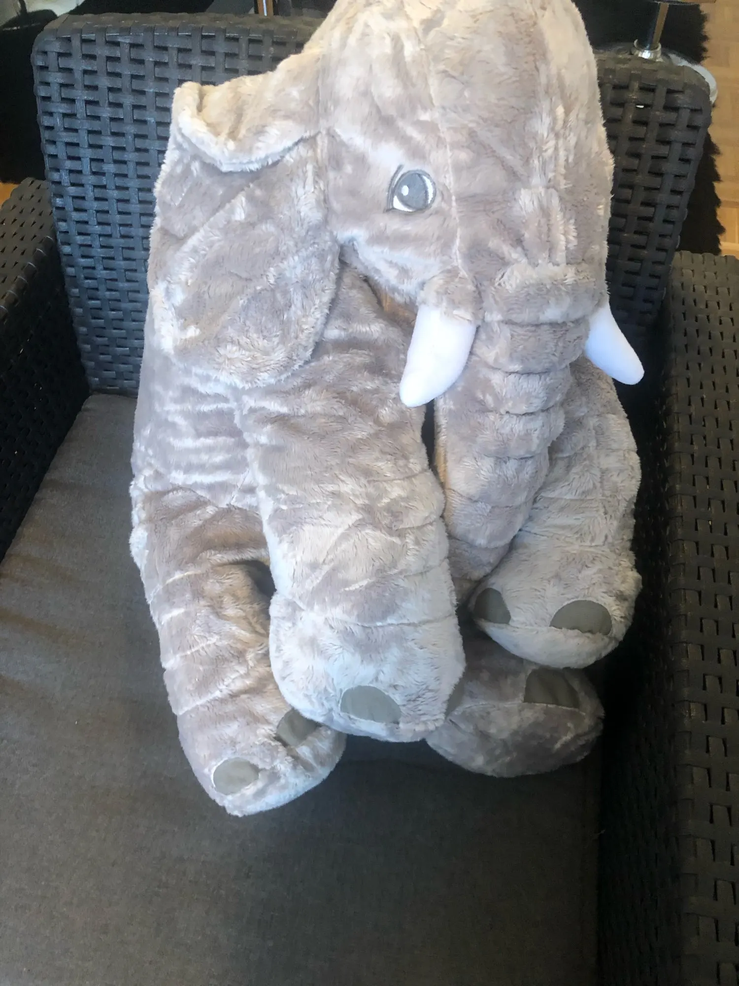 Elephant Stuffed Animal Plush Toy Baby Pillow photo review