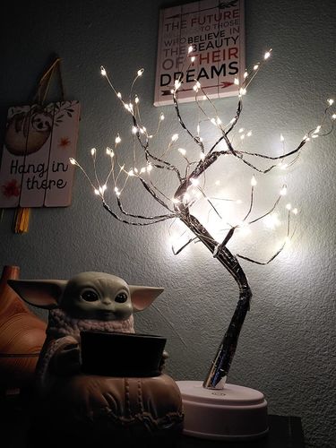 Fairy Light Spirit Tree Lampe – warme LEDs photo review