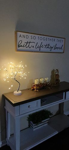 Fairy Light Spirit Tree Lamp - Warm LEDs photo review