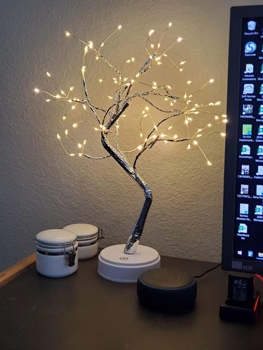 Fairy Light Spirit Tree Lamp - Warm LEDs photo review