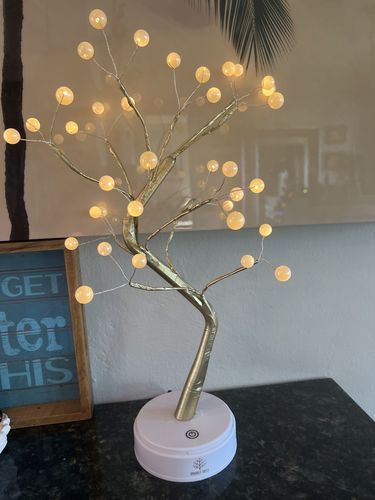 Fairy Light Spirit Tree Lamp - Warm LEDs photo review