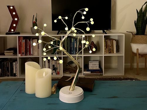 Fairy Light Spirit Tree Lampe – warme LEDs photo review