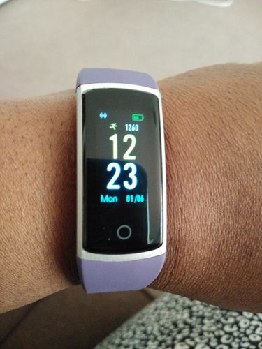 Fitband Blood Pressure Smart Watch Heart Rate Monitor And Pedometer photo review