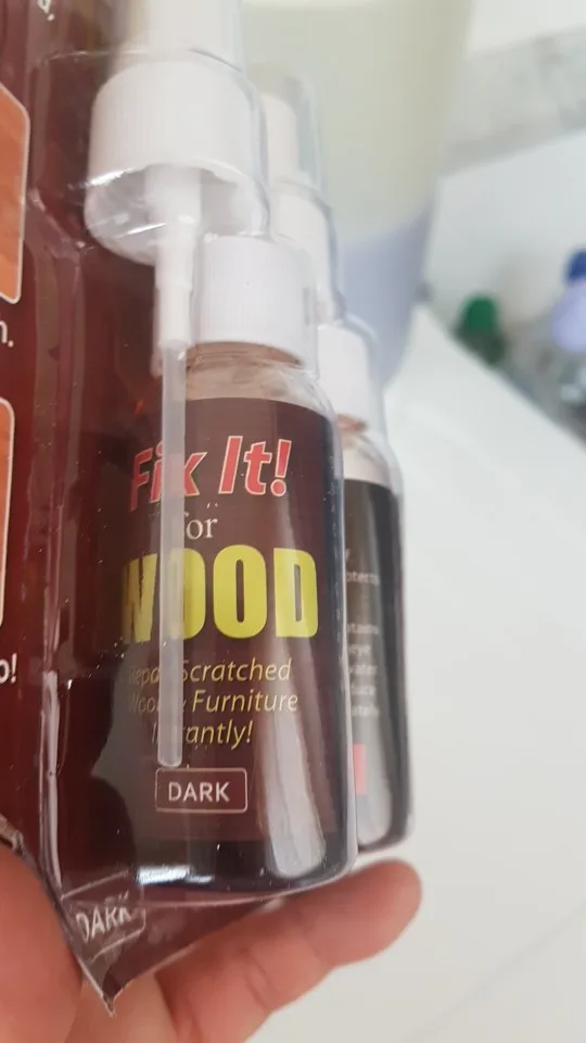 Fix It Wood Scratch Repair Spray photo review