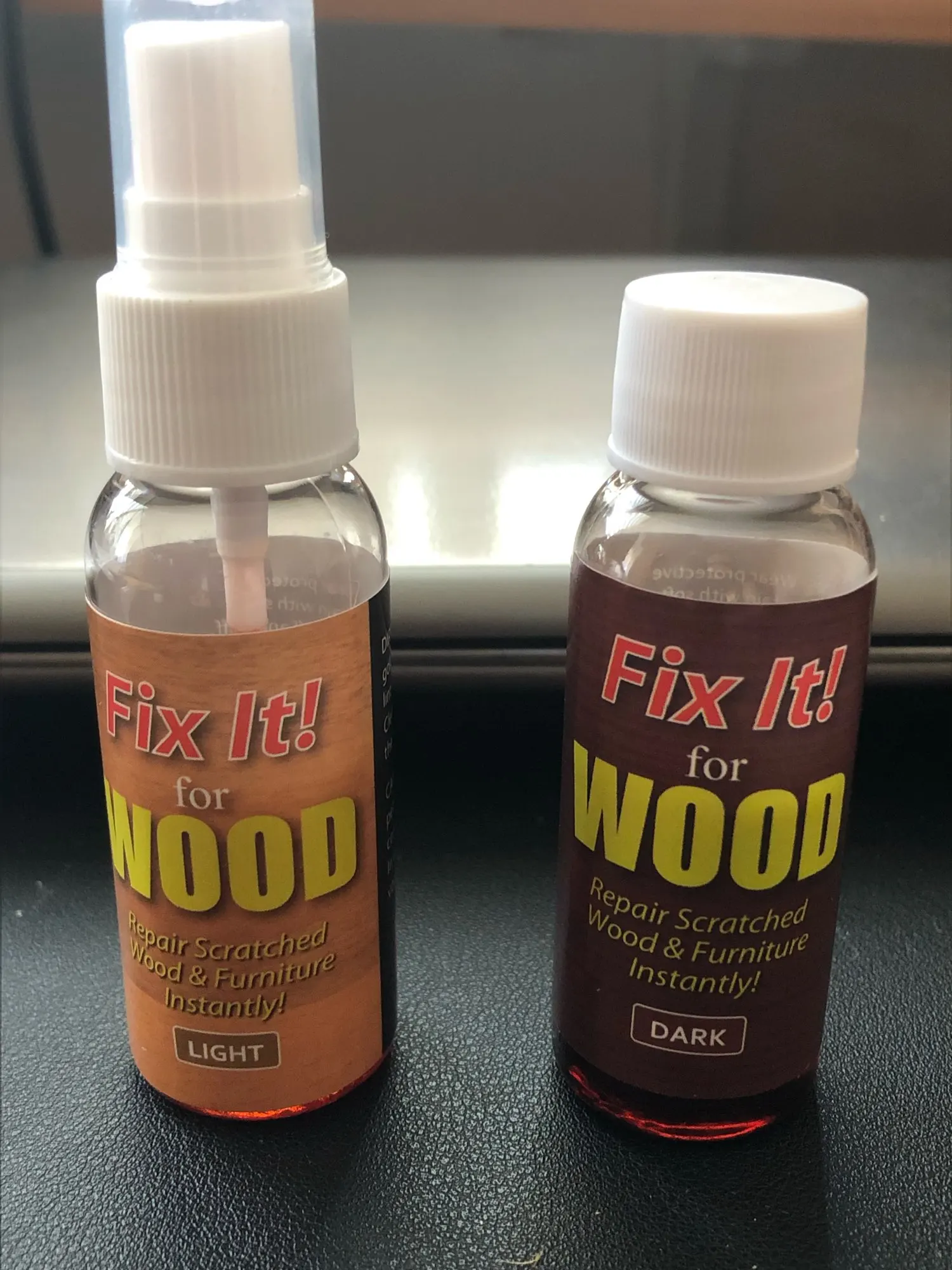 Fix It Wood Scratch Repair Spray photo review