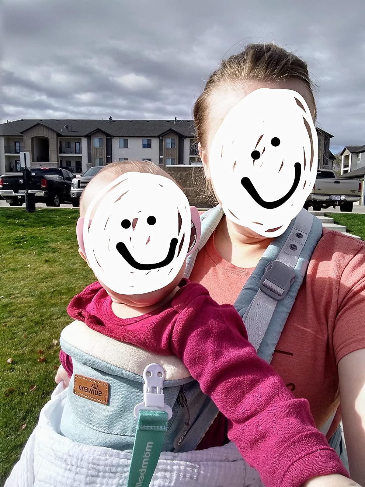 Front Facing Baby Carrier With Hipseat For Travel photo review