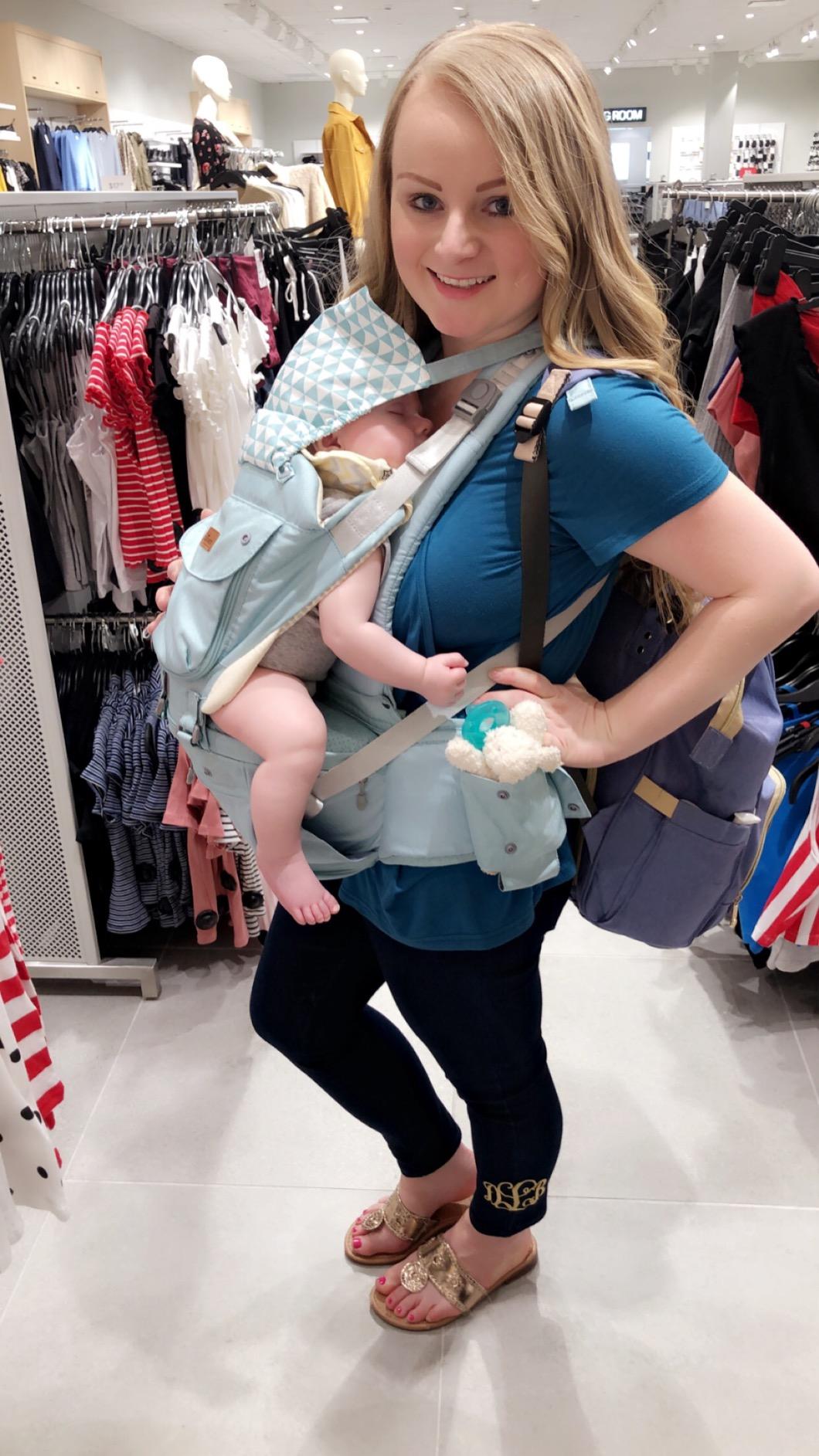 Front Facing Baby Carrier With Hipseat For Travel photo review