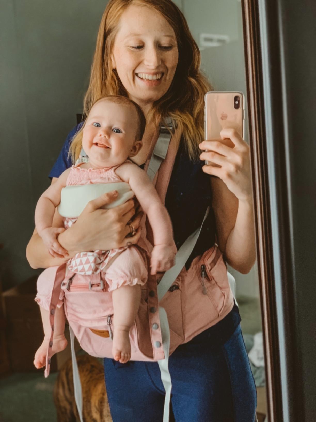 Front Facing Baby Carrier With Hipseat For Travel photo review