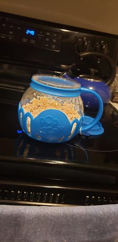 Glass 3-In-1 Microwave Popcorn Maker photo review