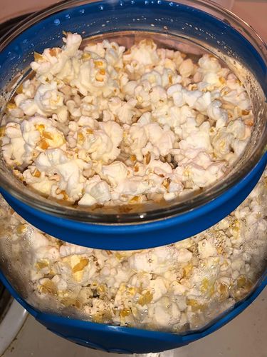 Glass 3-In-1 Microwave Popcorn Maker photo review