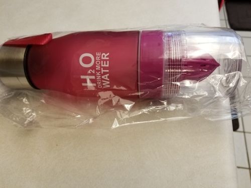 H2O Fruit Infusion Water Bottle photo review