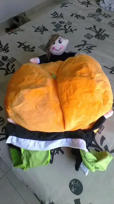 Halloween Special 49 Dog Cat Pumpkin Halloween Costume photo review