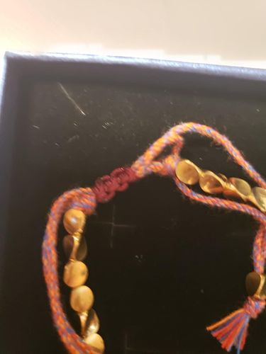 Handmade Tibetan Copper Bead Bracelet photo review