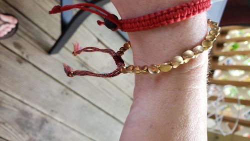 Handmade Tibetan Copper Bead Bracelet photo review