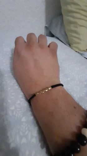 Handmade Tibetan Copper Bead Bracelet photo review