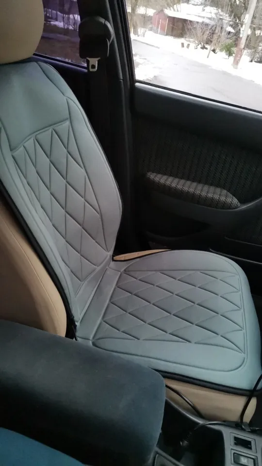 Heated Car Seat Cover Heating Pad Electric Protector Cushion photo review