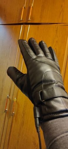 Winter USB Heated Touchscreen Gloves – Waterproof Motorcycle Riding photo review