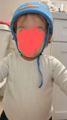 Baby Safety Helmet with Soft Cotton Cushioning photo review