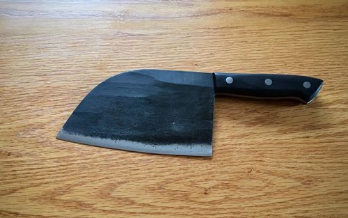 Heavy Forge Custom Serbian Handmade Kitchen Meat Veable Butcher Knife photo review