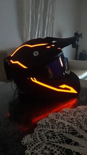 Helmet Led Strip photo review